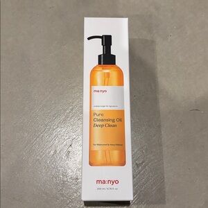 NIB K Beauty brand Manyo Pure Cleansing oil, deep clean